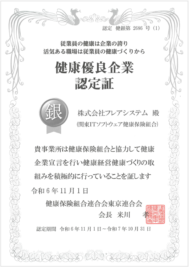 銀の認定